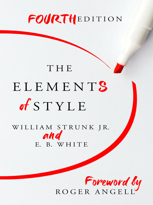 Title details for The Elements of Style by E. B. White - Available